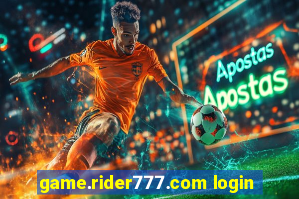 game.rider777.com login